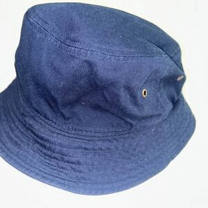 The Hat Depot Navy Blue Bucket Hat